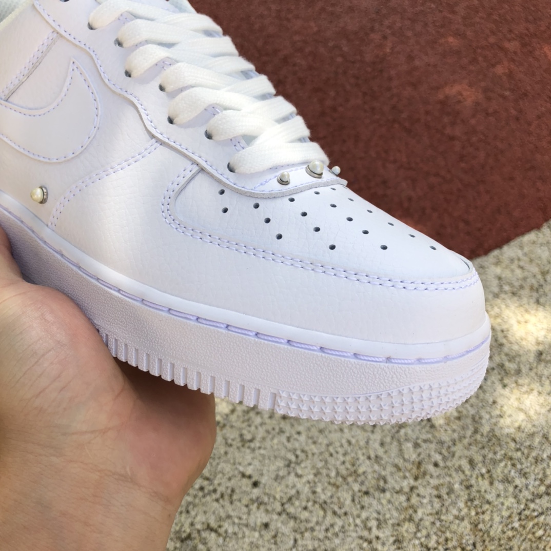 Nike Air force1 AF1纯白珍珠 空军低帮板鞋 DQ0231-100