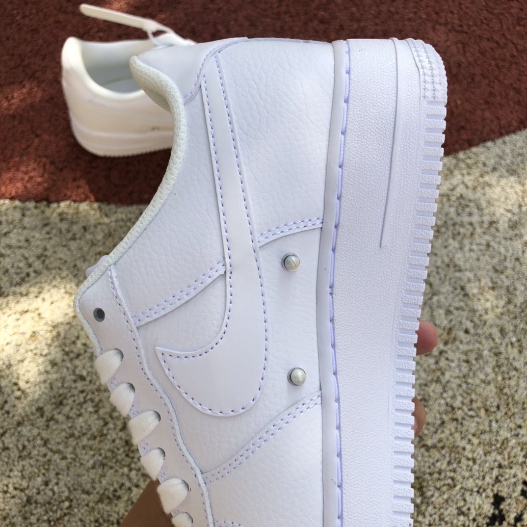 Nike Air force1 AF1纯白珍珠 空军低帮板鞋 DQ0231-100