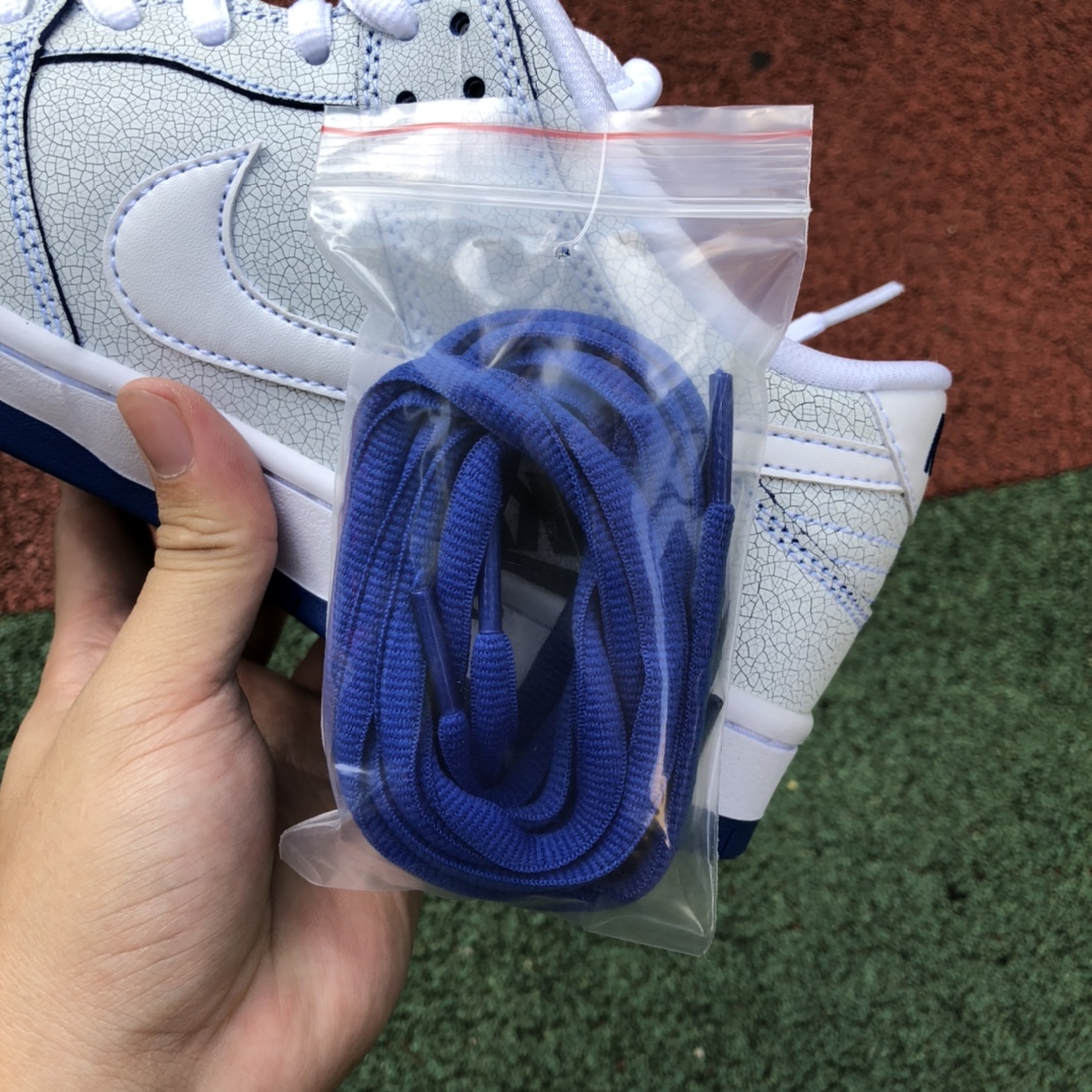 Dunk青花瓷  Nike Dunk Porcelain SB 白蓝/瓷器刮刮乐 爆裂纹 CJ6884-100