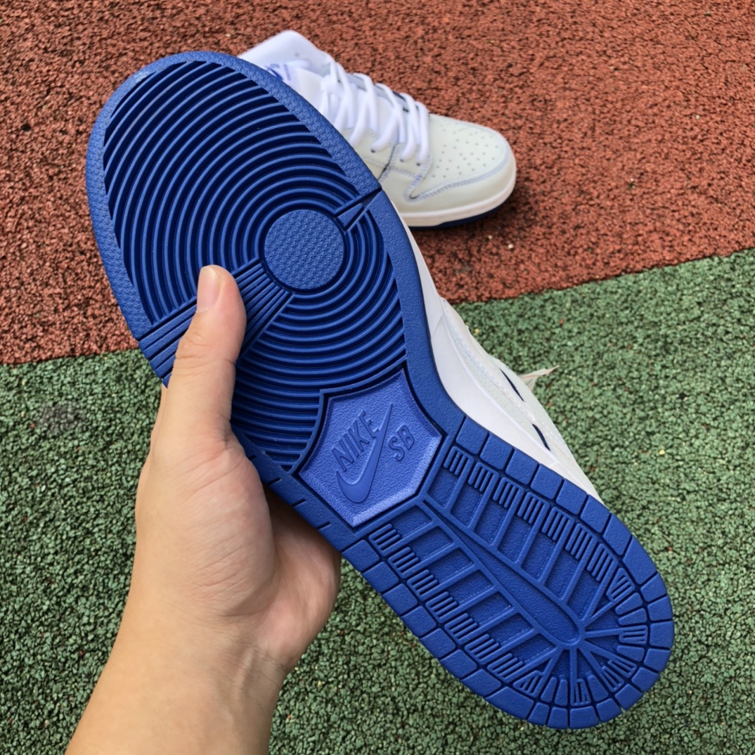 Dunk青花瓷  Nike Dunk Porcelain SB 白蓝/瓷器刮刮乐 爆裂纹 CJ6884-100
