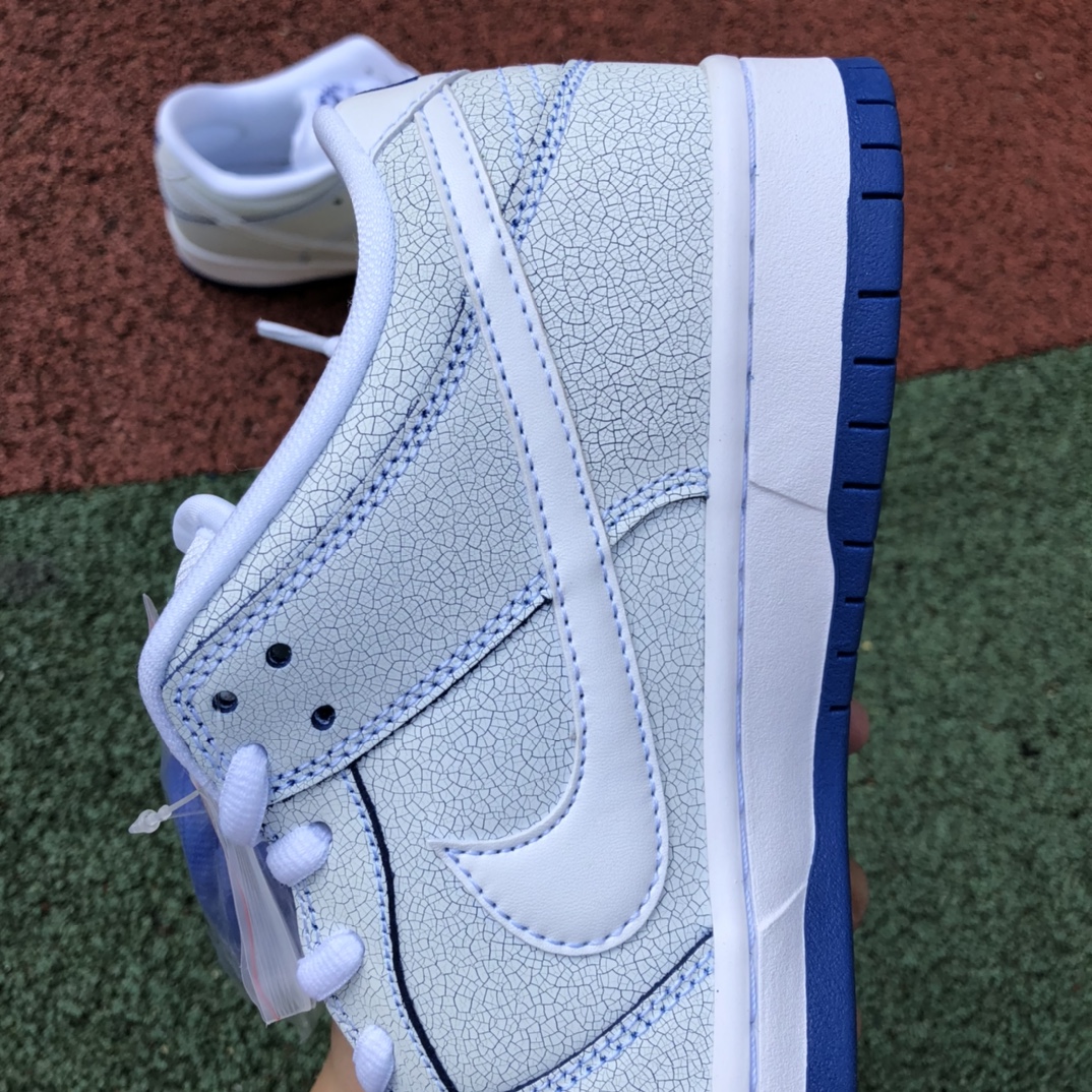 Dunk青花瓷  Nike Dunk Porcelain SB 白蓝/瓷器刮刮乐 爆裂纹 CJ6884-100
