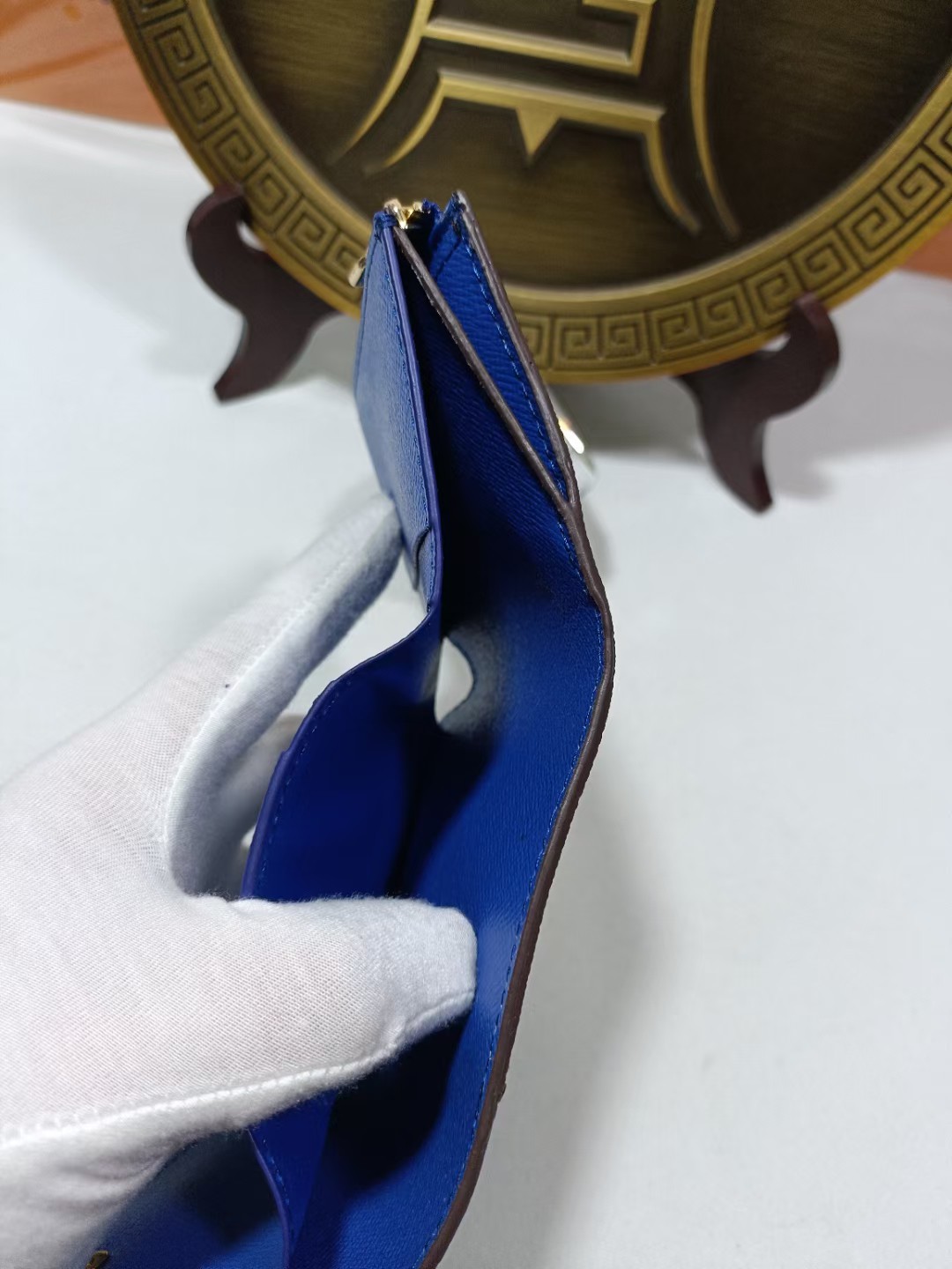 Leather wallet, different color options