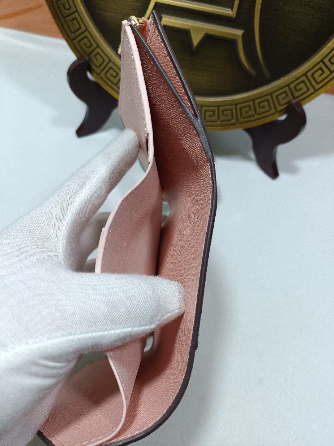 Leather wallet, different color options