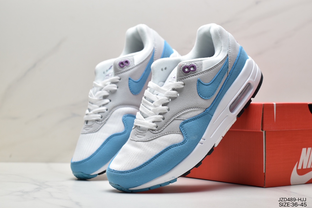 140 真标复古气息十足,再次携手荷兰潮流名所兼街头品牌Patta x Nike Air Max 1 黑白灰DR9773-300