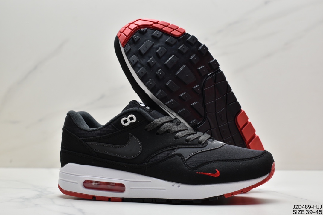 140 真标复古气息十足,再次携手荷兰潮流名所兼街头品牌Patta x Nike Air Max 1 黑白灰DR9773-300