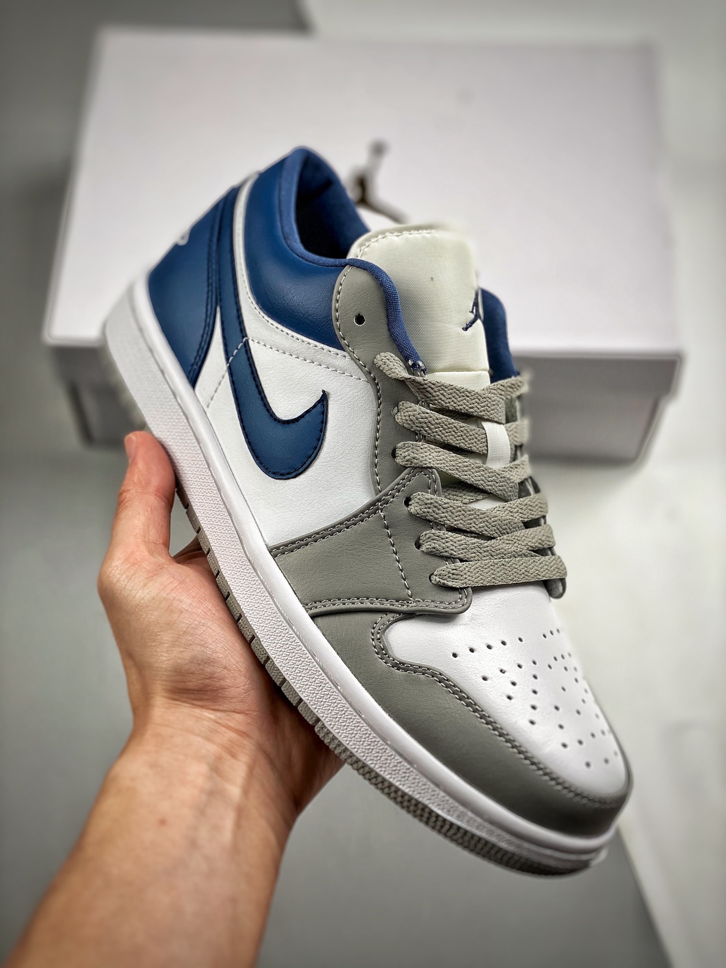 -4 Air Jordan 1 Low Golf AJ1 Jordan 1 AJ1 Serie Low clásico retro cultural casual zapatillas deportivas, con parte supe…