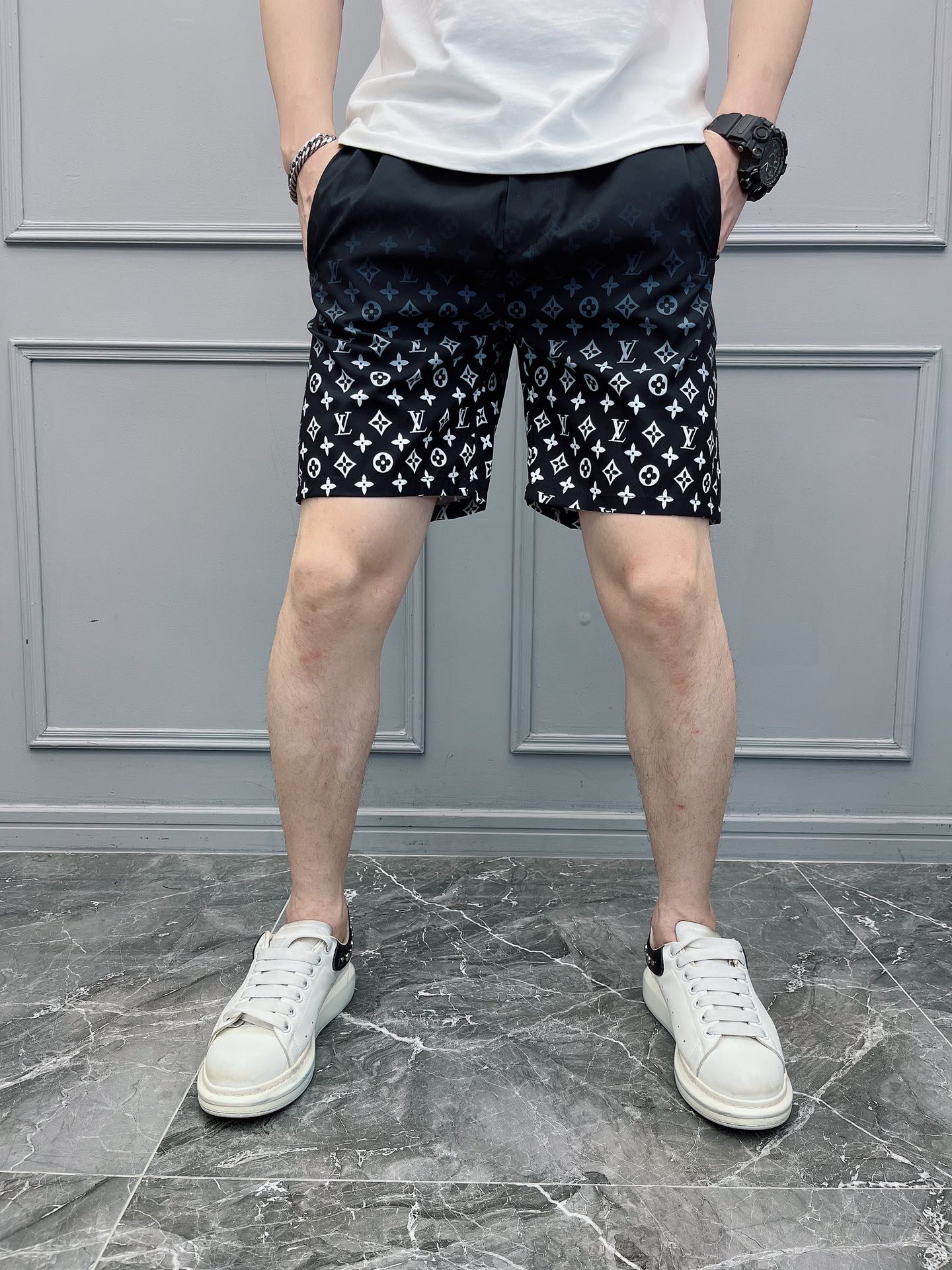 Replica AAA+ Designer
 Louis Vuitton Sale
 Clothing Shorts Printing Men Summer Collection Fashion Beach
