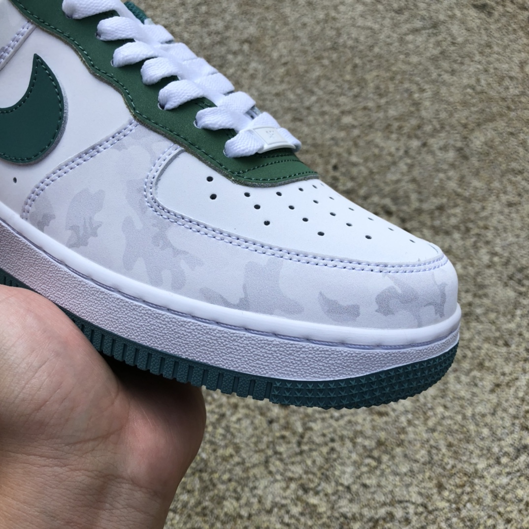 AF1白绿黄low  Nike Air Force 1’07 AF1 空军一号男子低帮板鞋 af1234-009