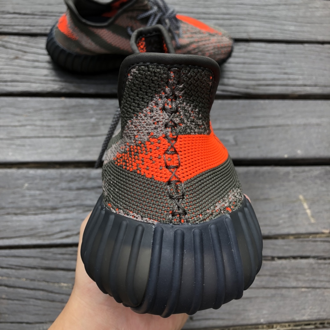 350v2 Black Grey Orange Adidas Yeezy 350 V2 Black Grey Orange yeezy HQ7045