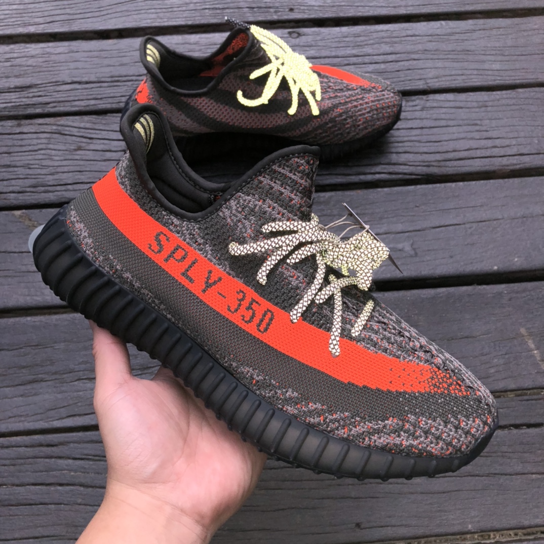 350v2 Black Grey Orange Adidas Yeezy 350 V2 Black Grey Orange yeezy HQ7045