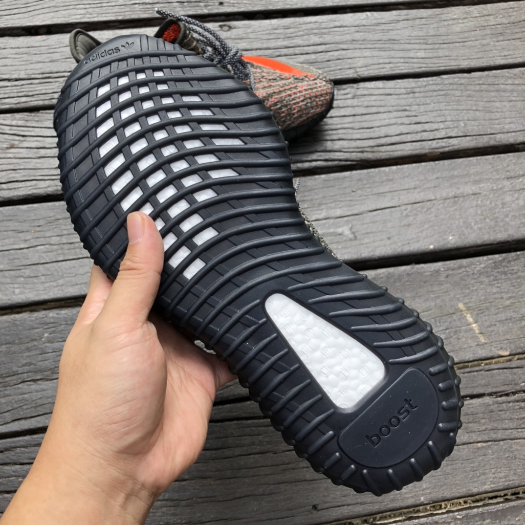 350v2 Black Grey Orange Adidas Yeezy 350 V2 Black Grey Orange yeezy HQ7045