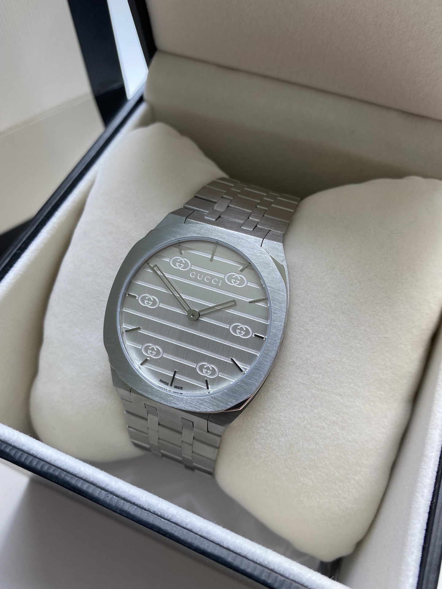 GUCCI 古驰25H系列腕表型号YA163407