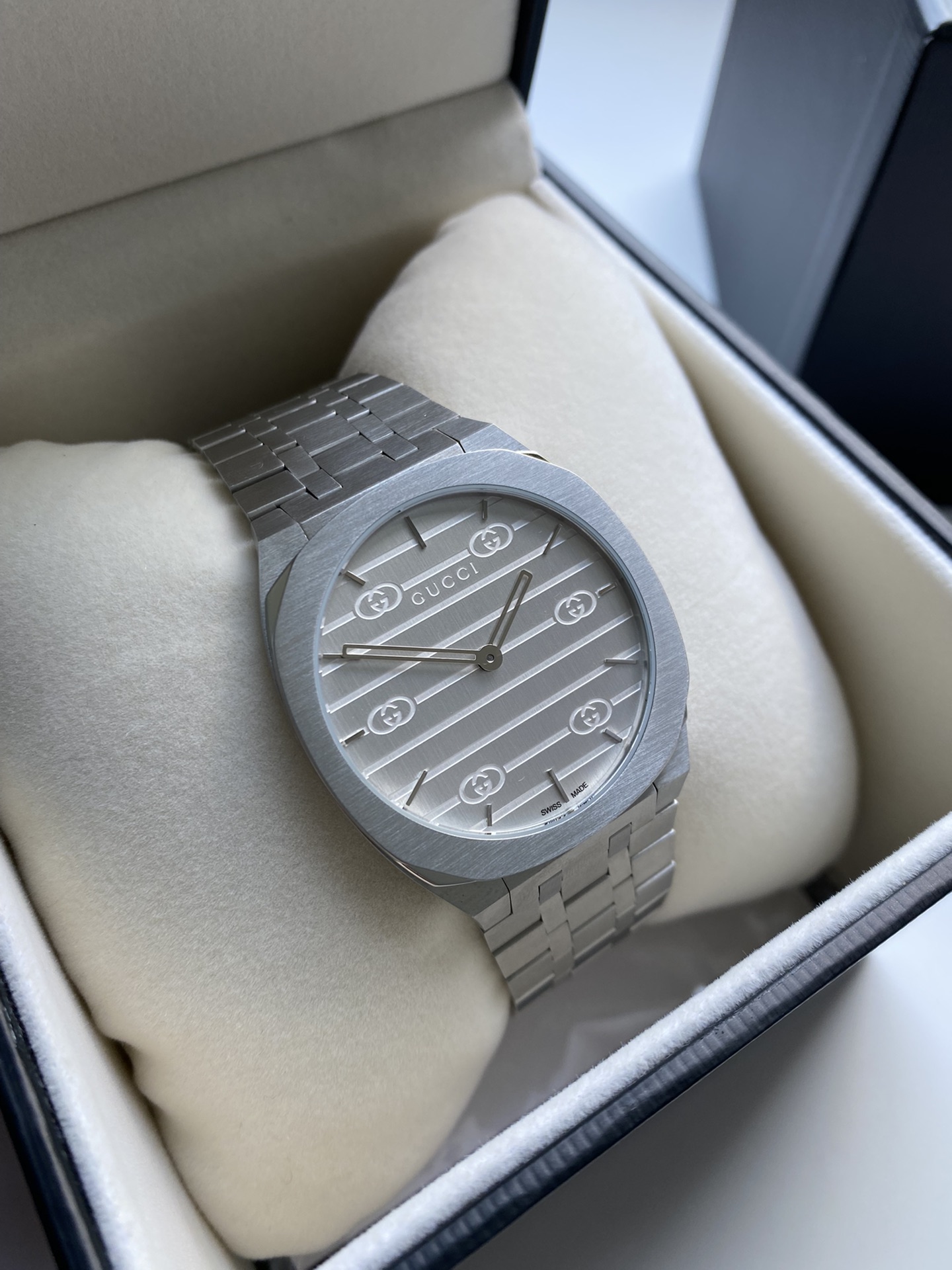 GUCCI 古驰25H系列腕表型号YA163407