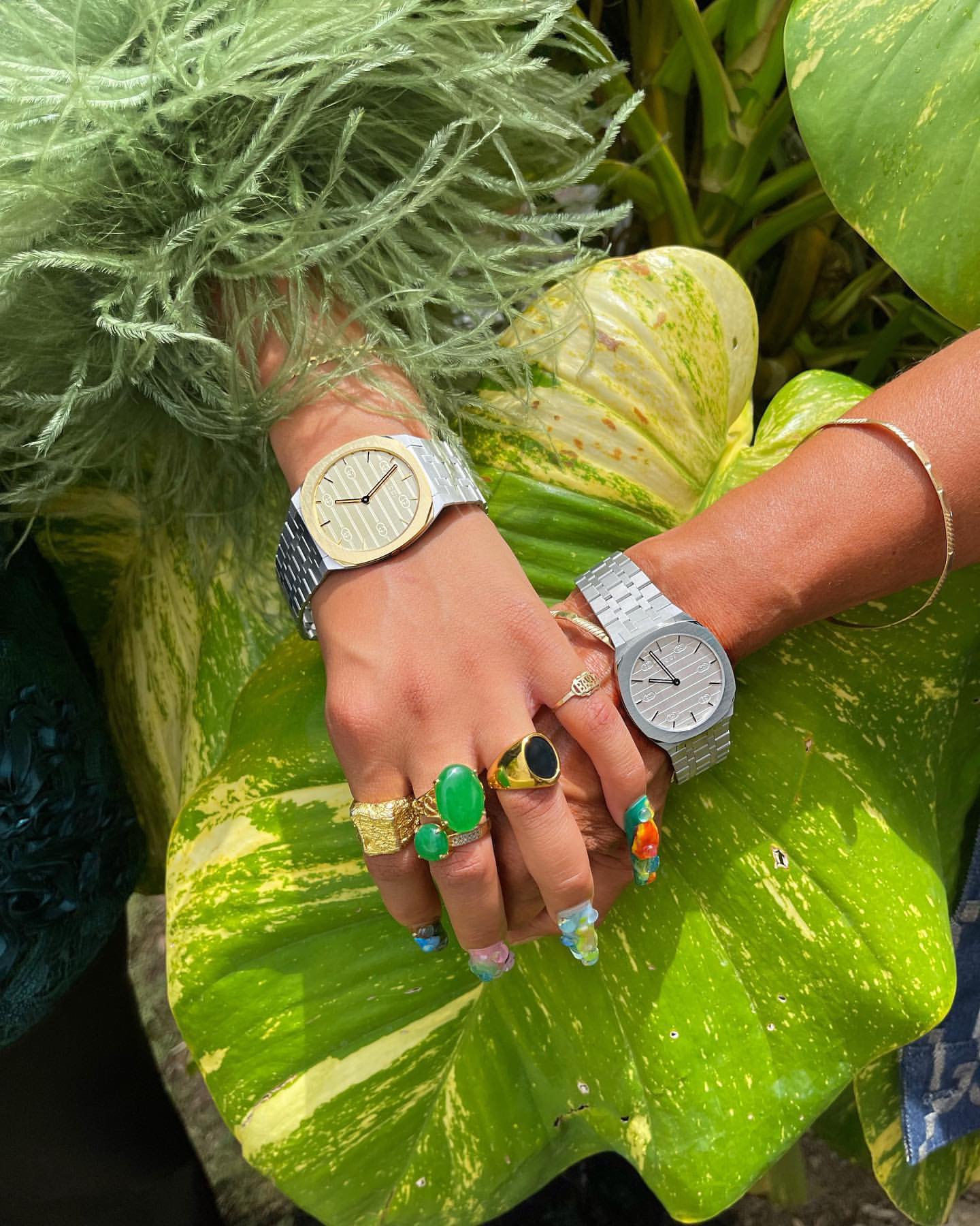 GUCCI 古驰25H系列腕表型号YA163407