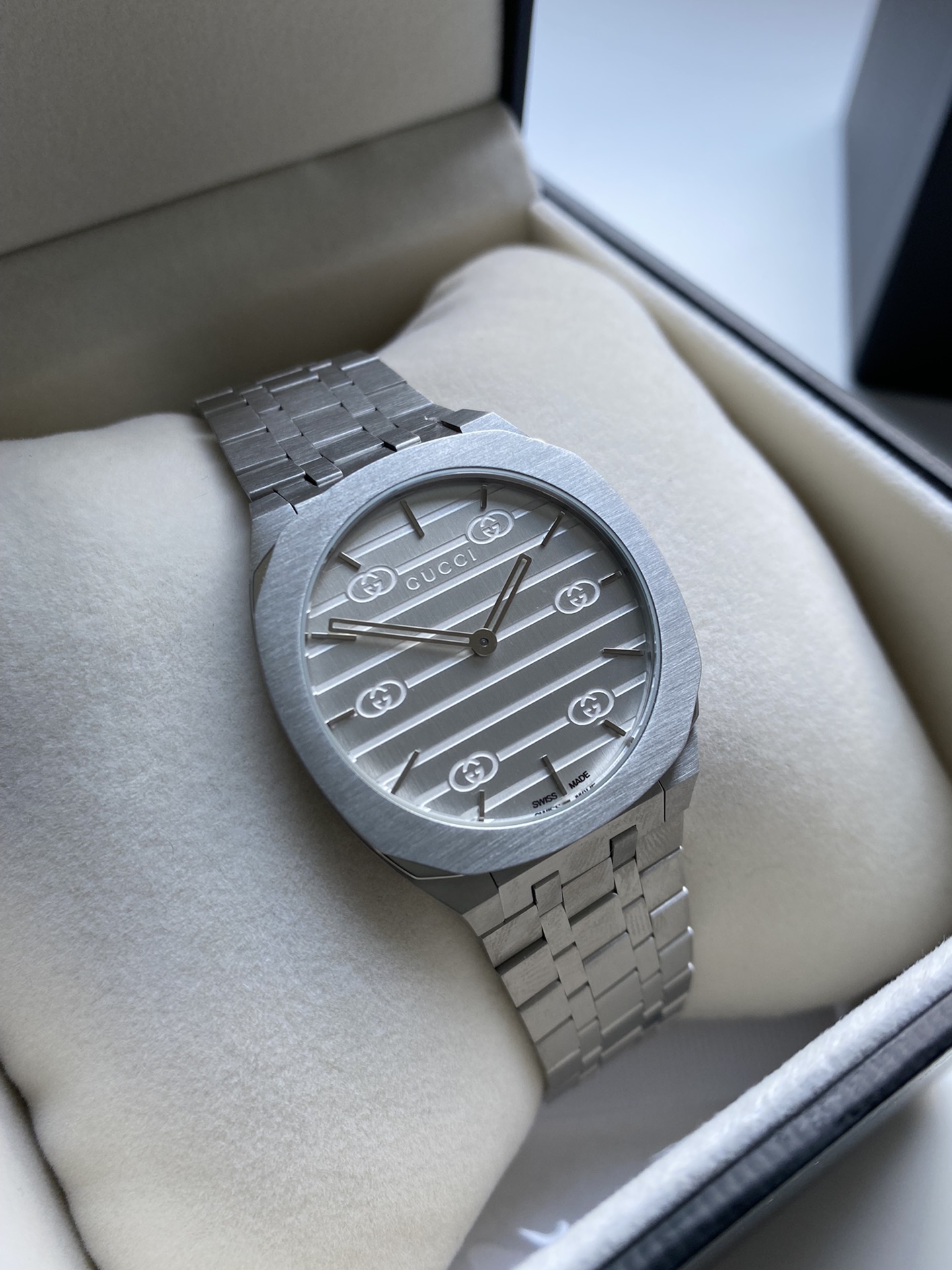 GUCCI 古驰25H系列腕表型号YA163407