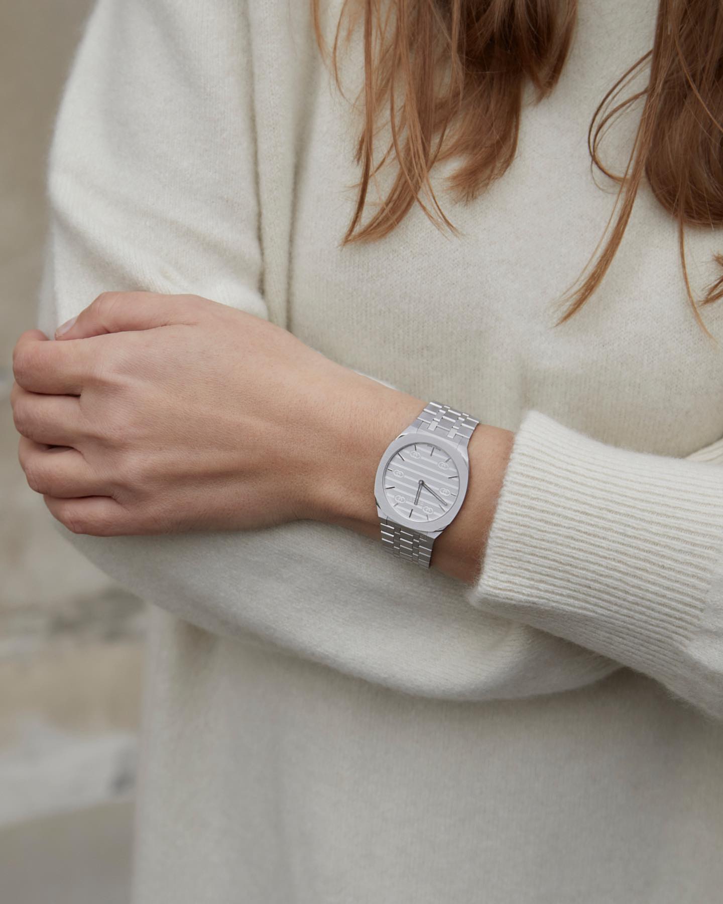 GUCCI 古驰25H系列腕表型号YA163407