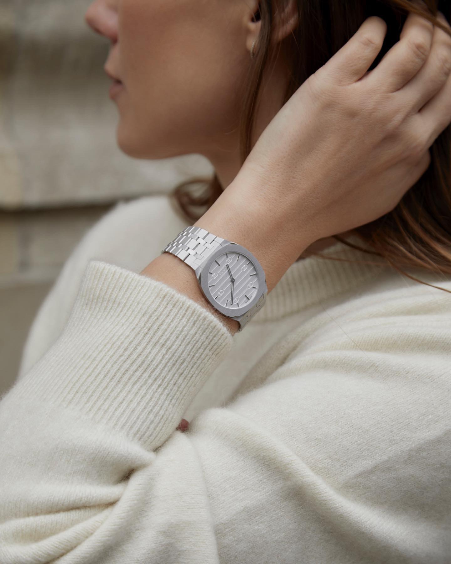GUCCI 古驰25H系列腕表型号YA163407