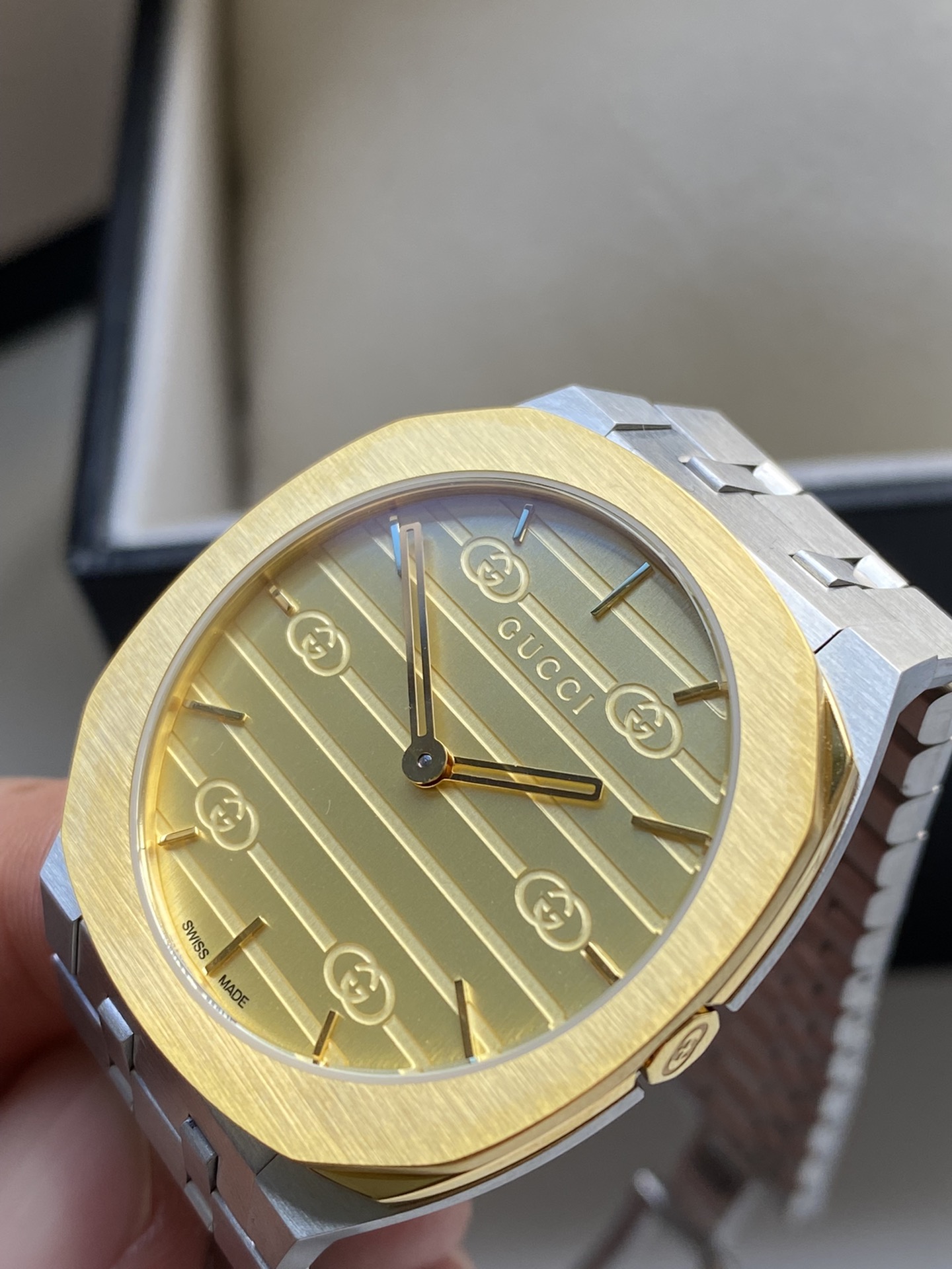 GUCCI 古驰25H系列腕表型号YA163407