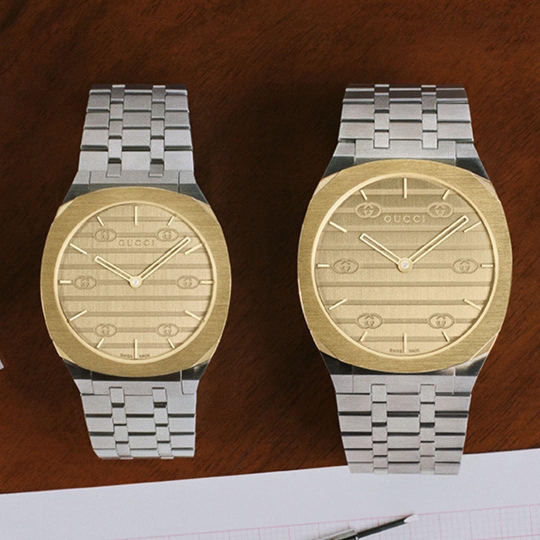 GUCCI 古驰25H系列腕表型号YA163407