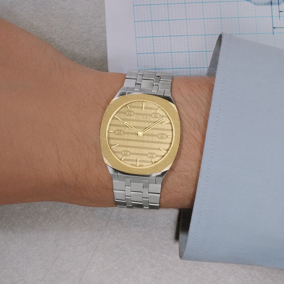 GUCCI 古驰25H系列腕表型号YA163407