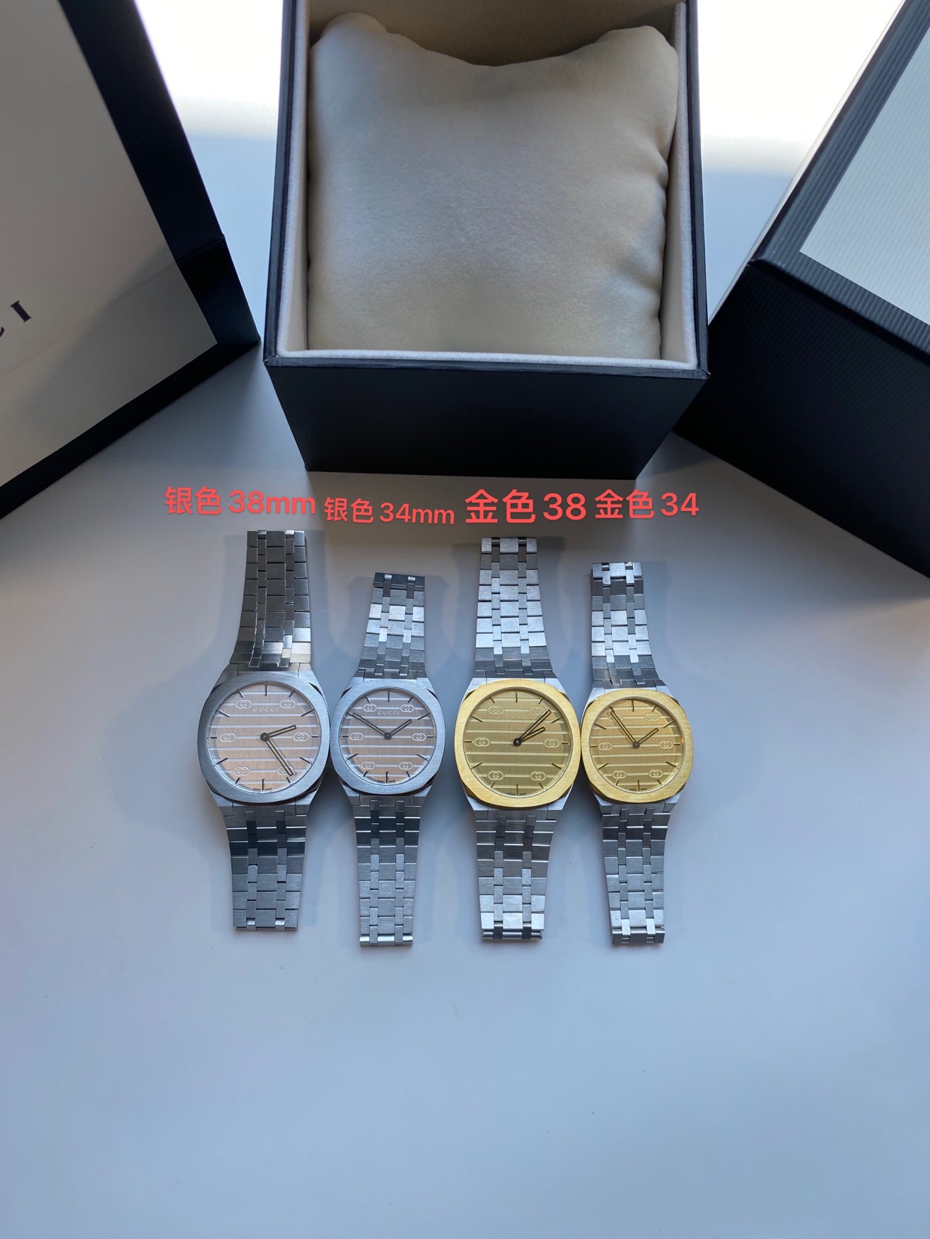 GUCCI 古驰25H系列腕表型号YA163407