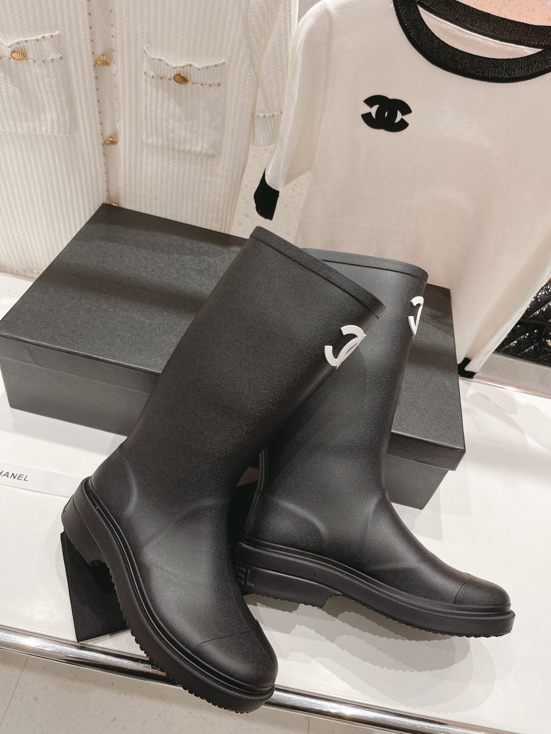 高版本出厂价 （已升级无缝版本） Chanel*香奈儿F036 小香2026ss爆款长靴雨靴 Vanta