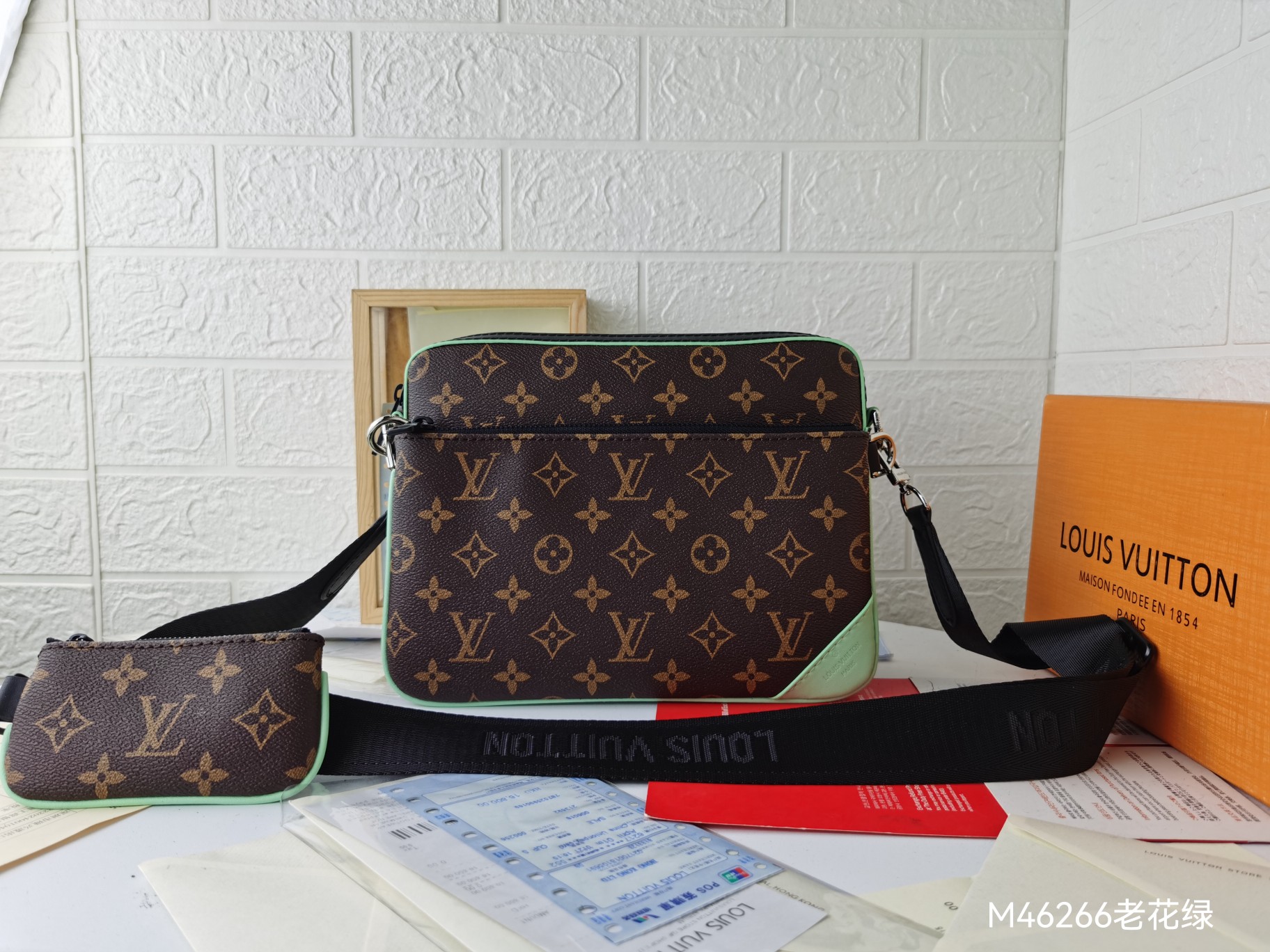 トリオ郵便屋さんバッグ M46266 - モノグラムマカッサーの魅力