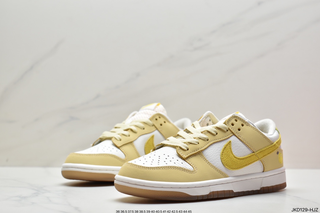 160 耐克Nike SB Dunk Low Pro 复古低帮 头层皮 休闲运动滑板板鞋DD1503-601