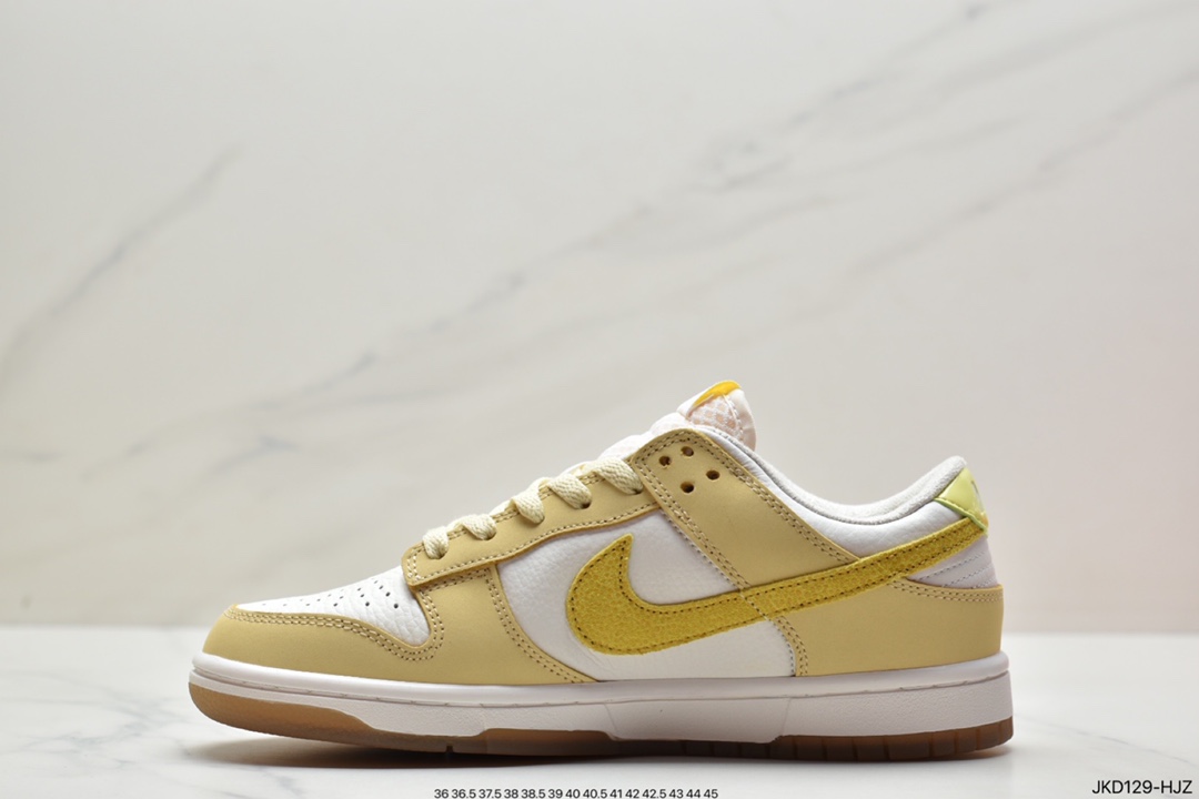 160 耐克Nike SB Dunk Low Pro 复古低帮 头层皮 休闲运动滑板板鞋DD1503-601