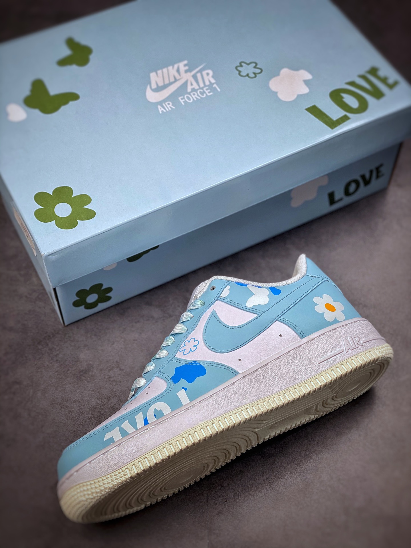260 Nike Air Force 1 Low 07 天蓝白 CW2288-661