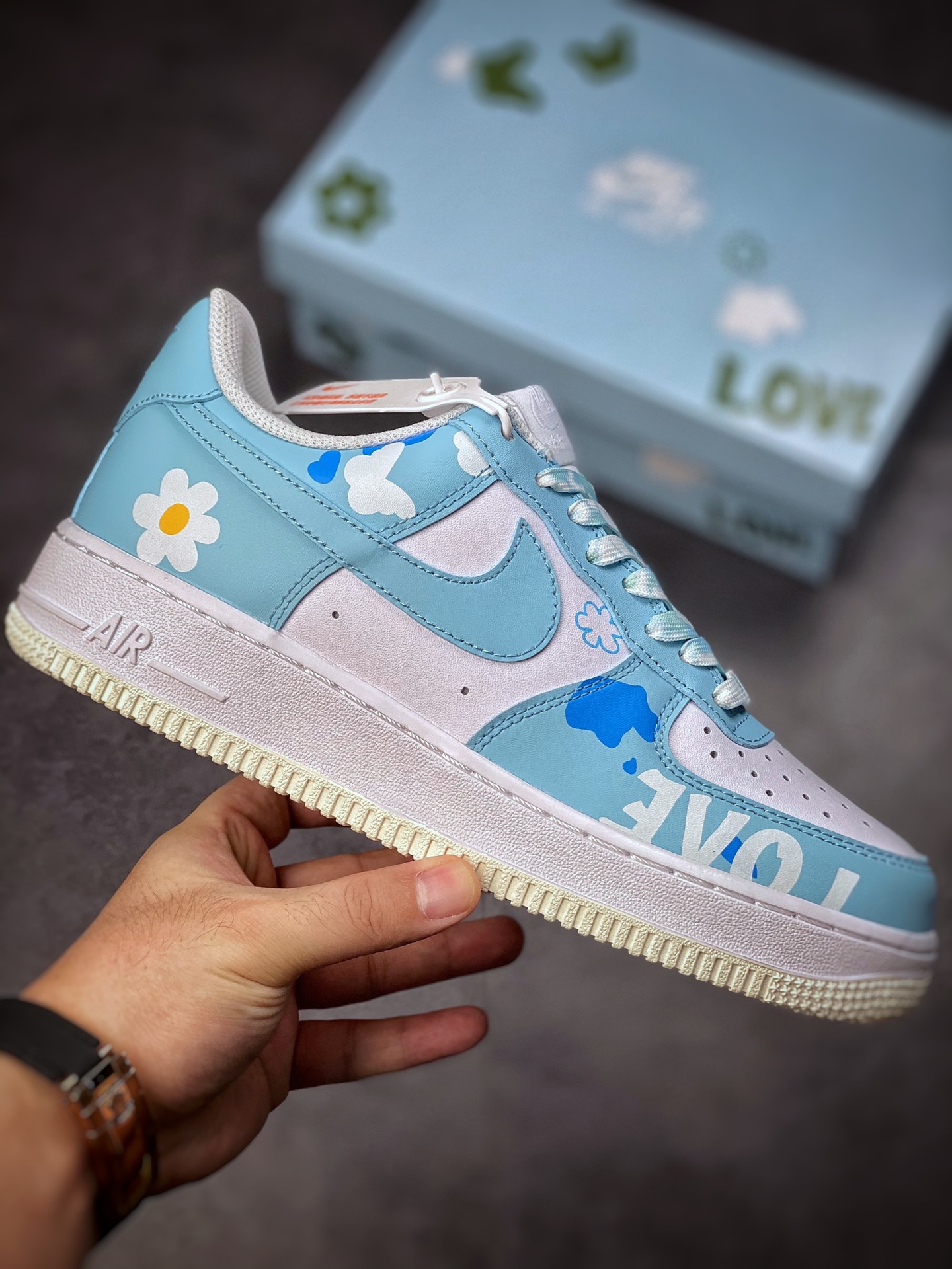 260 Nike Air Force 1 Low 07 天蓝白 CW2288-661