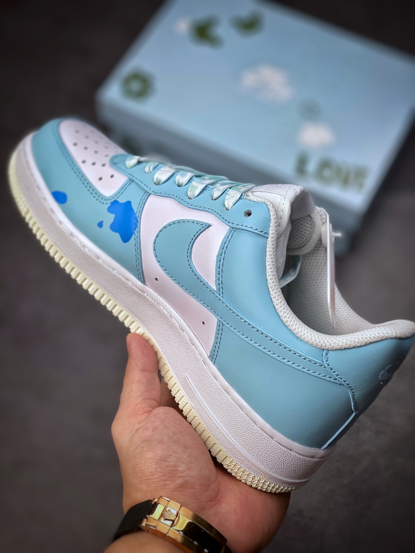 260 Nike Air Force 1 Low 07 天蓝白 CW2288-661