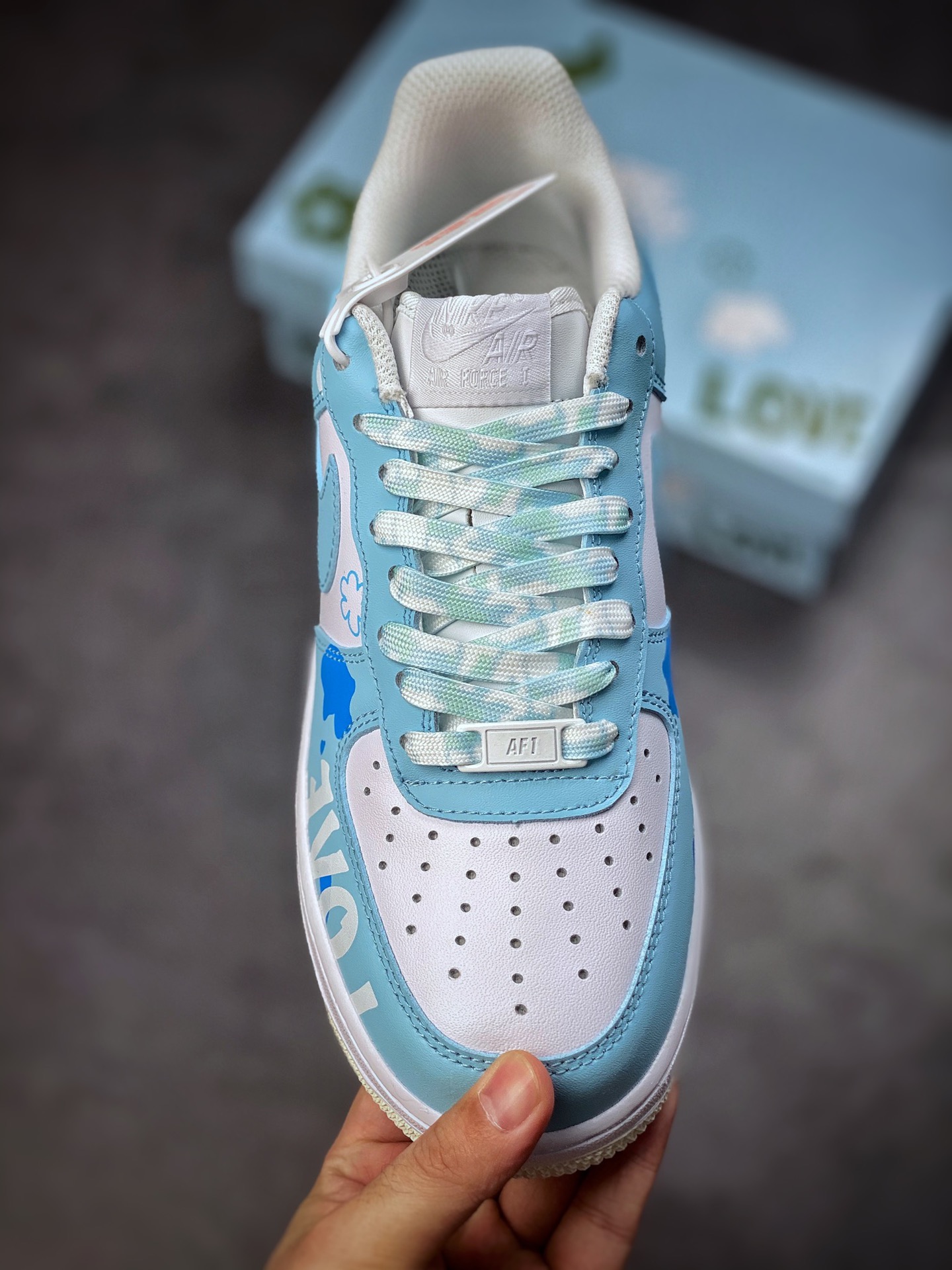 260 Nike Air Force 1 Low 07 天蓝白 CW2288-661