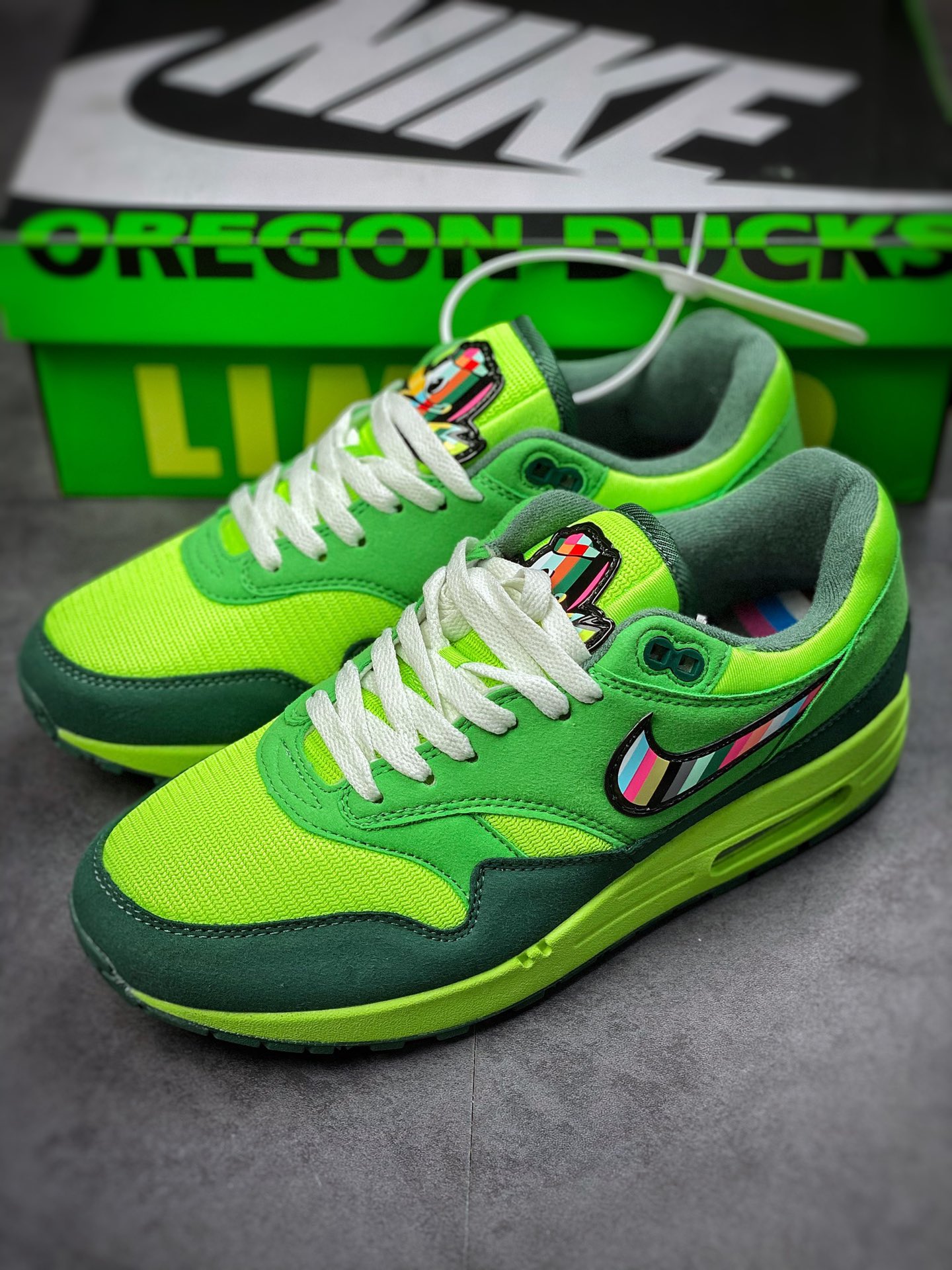 240 Nike Air Max 1 UO Patta 墨绿联名小气垫 ducks OF FEATHER 复古休闲跑步鞋115120