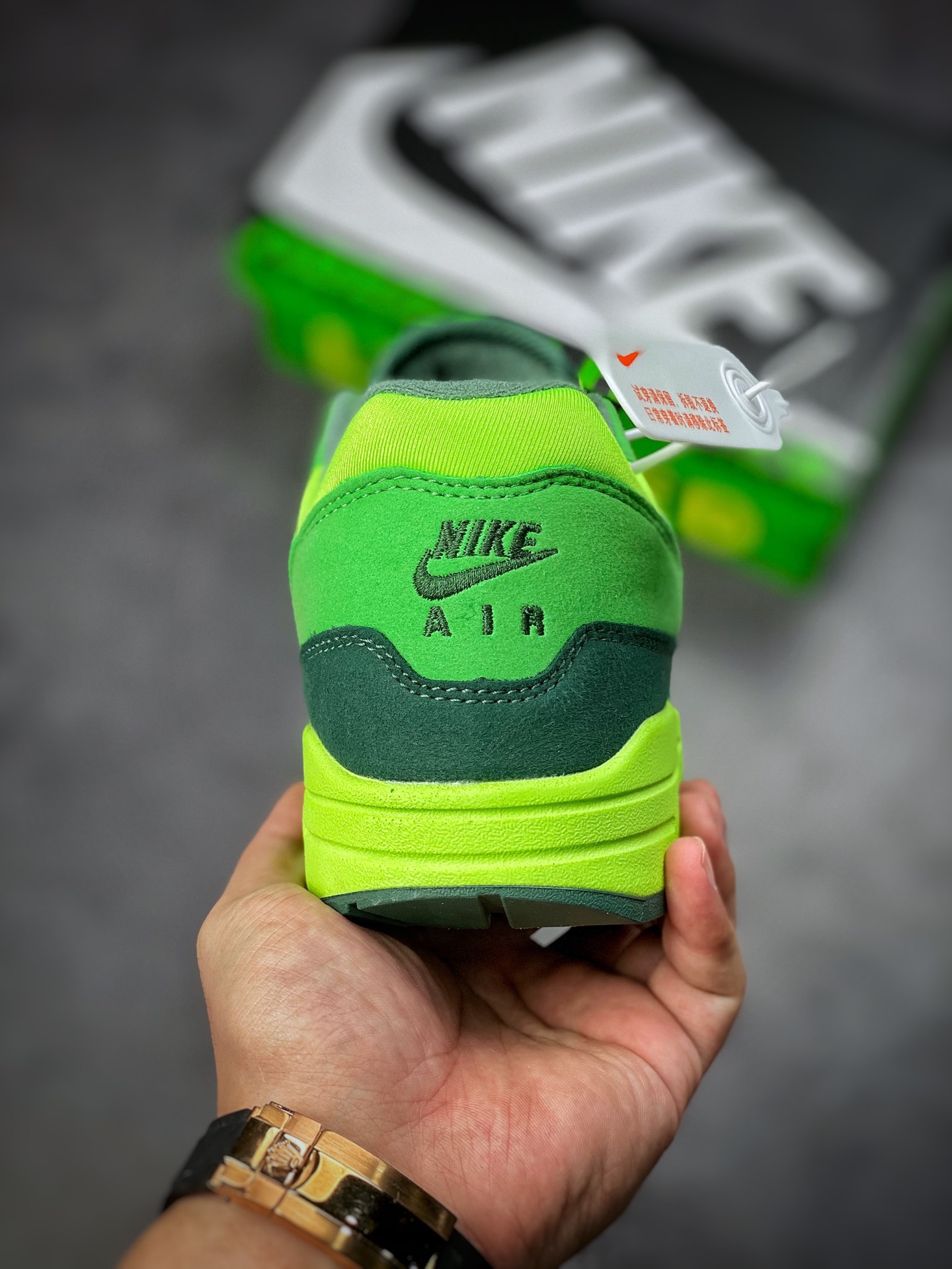 240 Nike Air Max 1 UO Patta 墨绿联名小气垫 ducks OF FEATHER 复古休闲跑步鞋115120