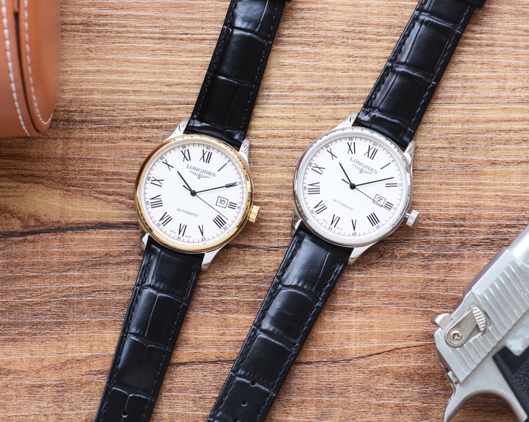男人挚爱 三针腕表 最新：浪琴 Longines 最佳设计独家首发 类型：精品男士腕表 表带：真牛皮表带 机芯：高端全自动机械机芯 镜面：矿物质强化玻璃更高清 品味高雅 浩瀚大气 匠心独运 腕间瑰宝 尺寸：直径41mm厚12mm热卖上市欢迎转载