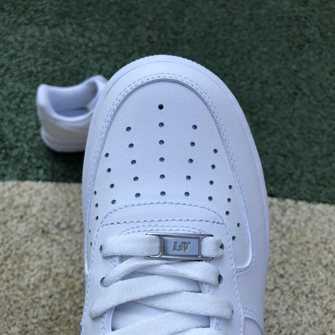 AF1纯白low 纯原版 Nike Air Force 1 AF1 空军一号全白情侣低帮板鞋315122-111