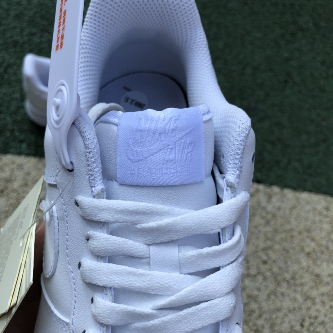 AF1纯白low 纯原版 Nike Air Force 1 AF1 空军一号全白情侣低帮板鞋315122-111