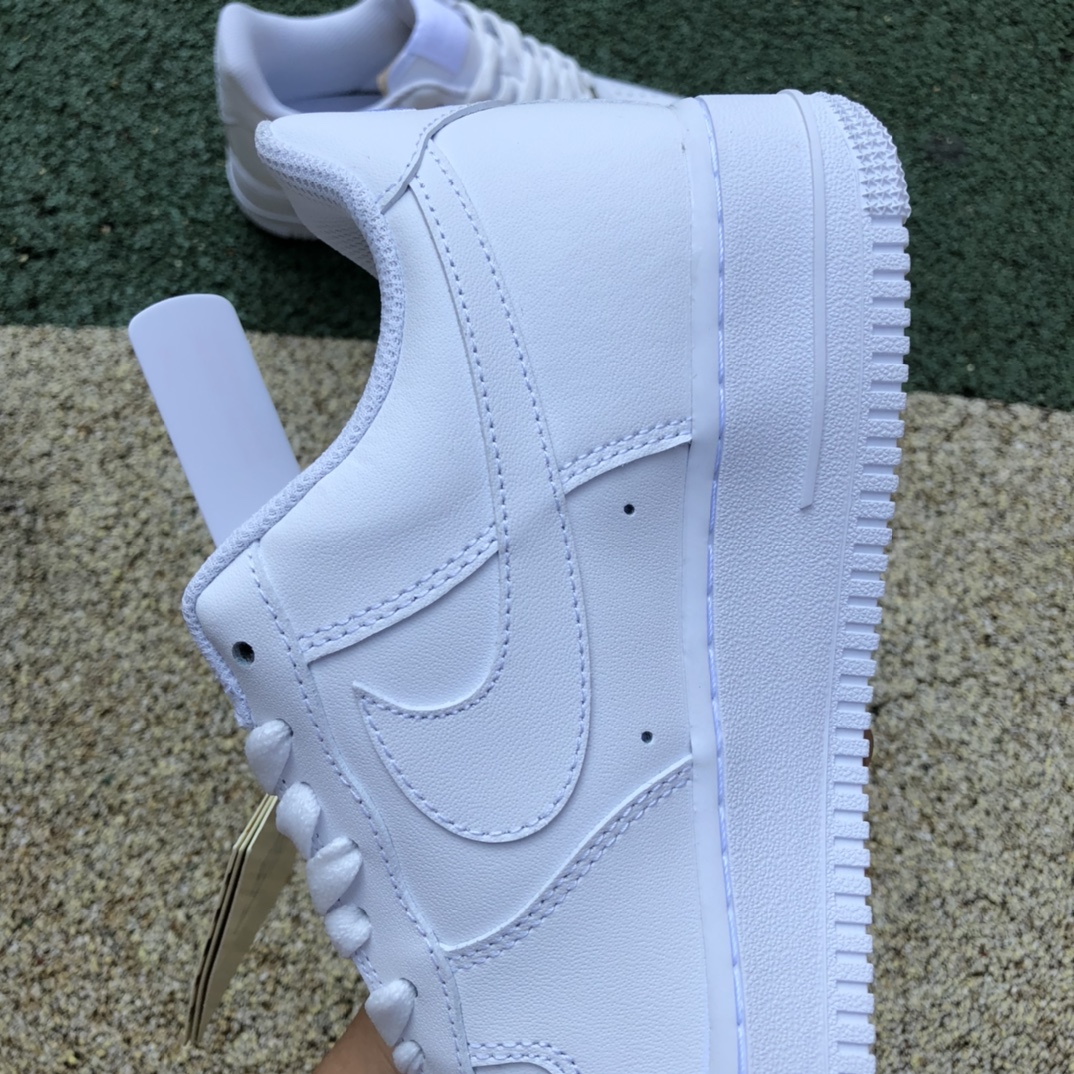 AF1纯白low 纯原版 Nike Air Force 1 AF1 空军一号全白情侣低帮板鞋315122-111