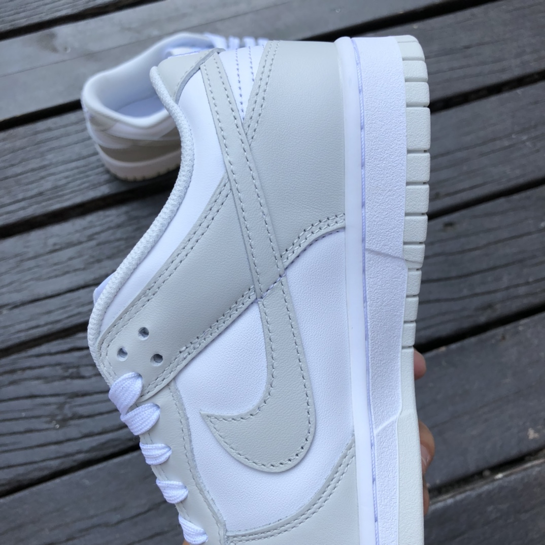 Dunk白灰 low 纯原版Nike Dunk Low 白灰 烟灰 雾霾 男女低帮休闲板鞋 DD1503-103