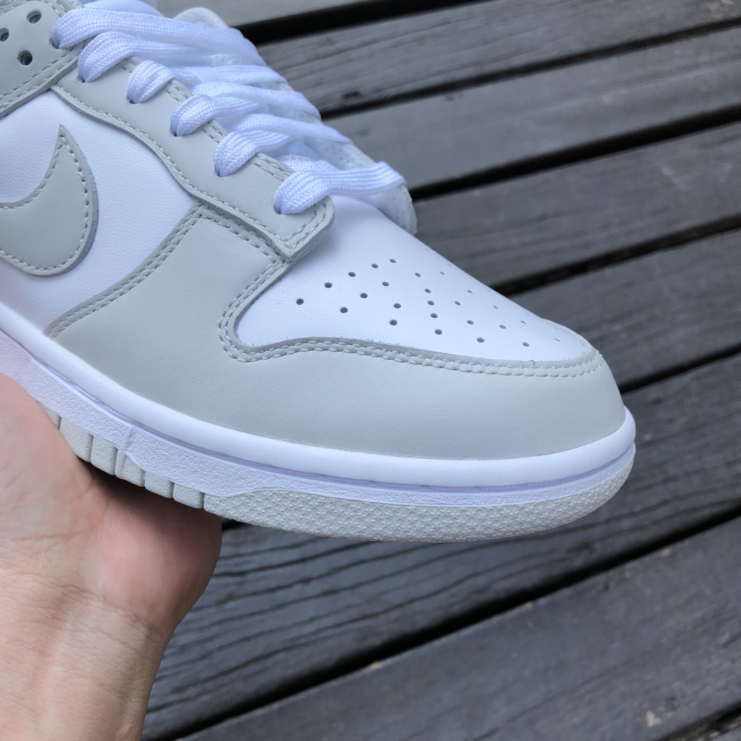 Dunk白灰 low 纯原版Nike Dunk Low 白灰 烟灰 雾霾 男女低帮休闲板鞋 DD1503-103
