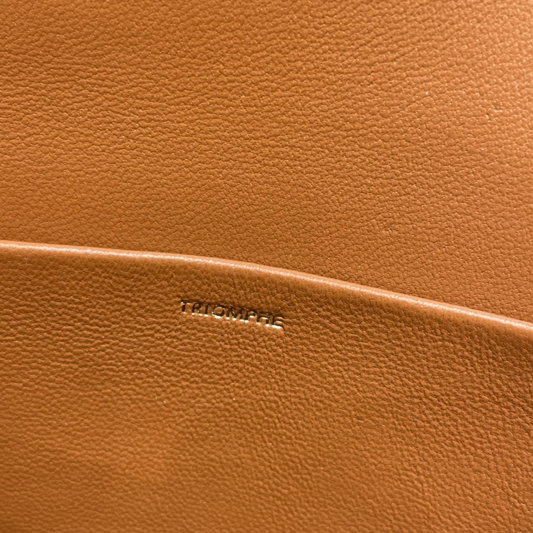 CELINE CHAIN SHOULDER 20.5CM BAG 197993老花/金扣