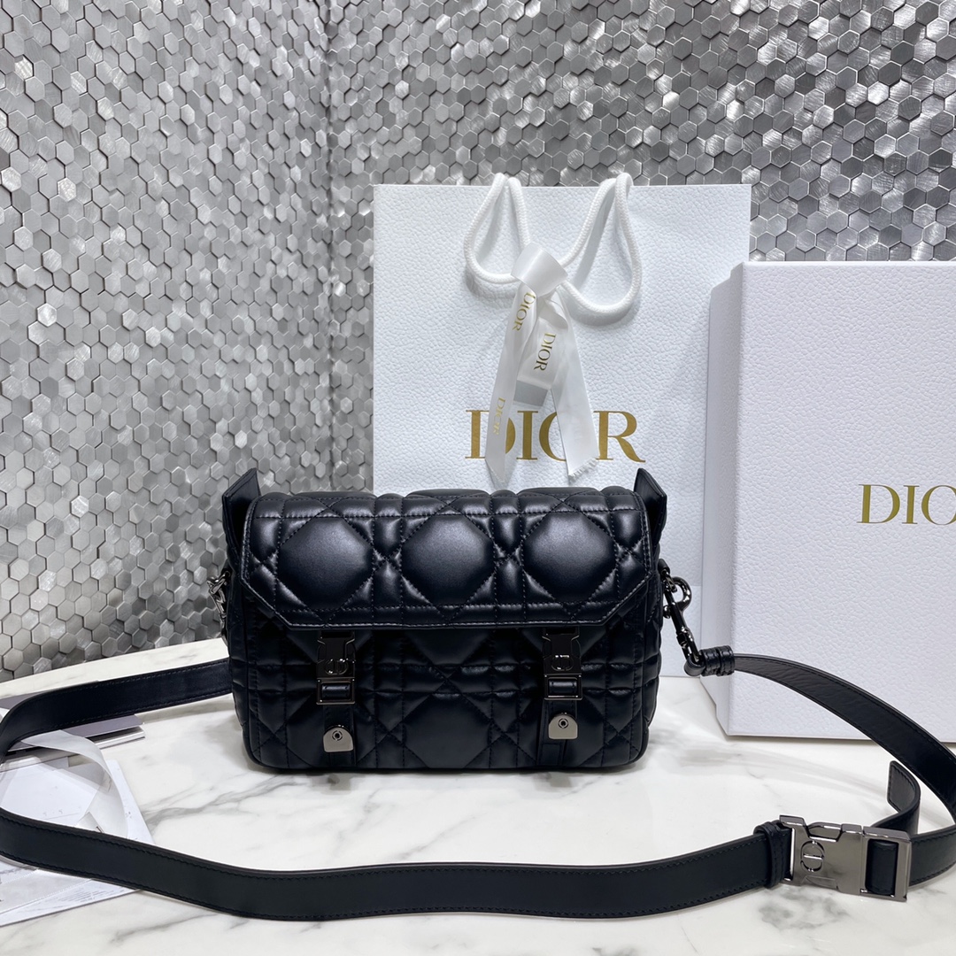 Dior Handbags Messenger Bags Cowhide Fashion Casual