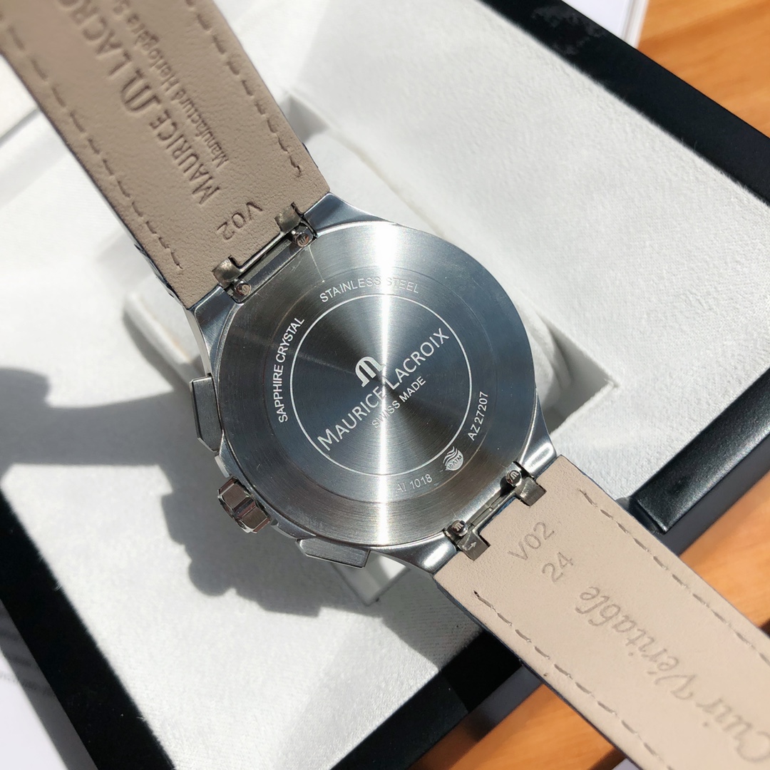 瑞士老品牌艾美推出全新AIKNO系列计时搭载瑞士ETA石英机芯腕表