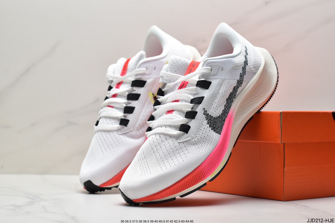 130 真标耐克Pegasus 38 登月38代系列九针眼网纱透气缓震疾速跑鞋DJ0860-400