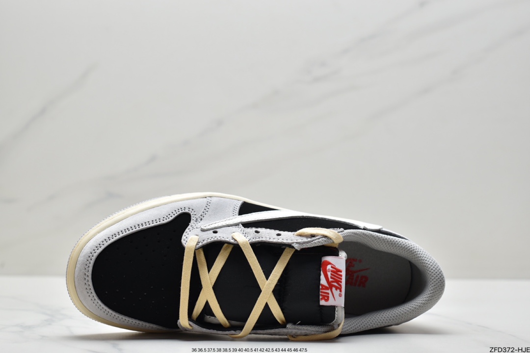 280 fragment design x Travis Scott x Nike Air Jordan 1 Low OG SP”Green/White/Black”AJ1乔丹一代经典低帮文化百搭休闲运动篮球鞋CQ4277-006