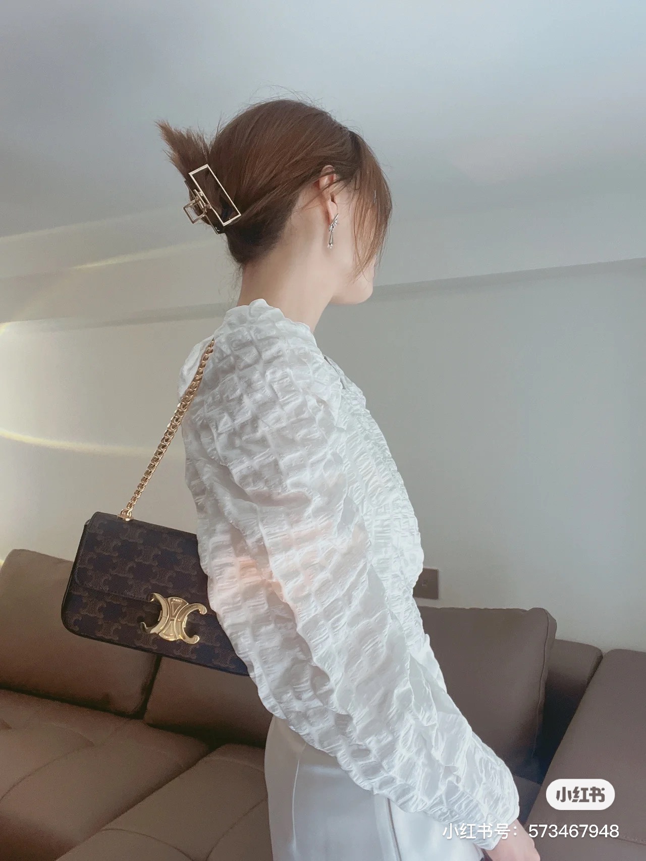 NO:208660,Presbyterian Arc de Triomphe Chain!  Summer is about to reach the bottom of the armpit and carry it diligently. Celine, celine, celine, celine19860909老花凯旋门链条！ 夏天要到了腋下包要勤快的背起来了,赛琳celine,celine,celine,Bag