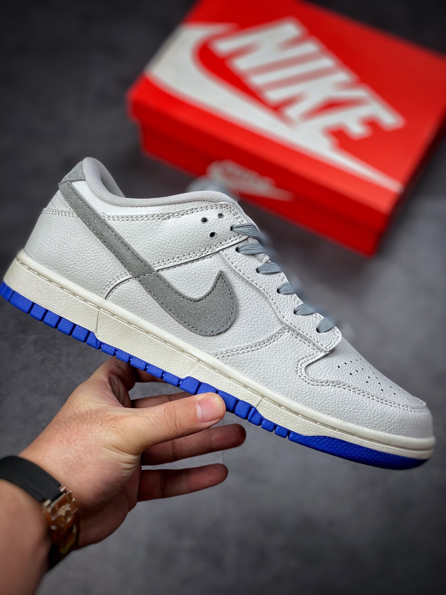 190 Nike Dunk SB Low 灰蓝 原装头层材料AH7979-992