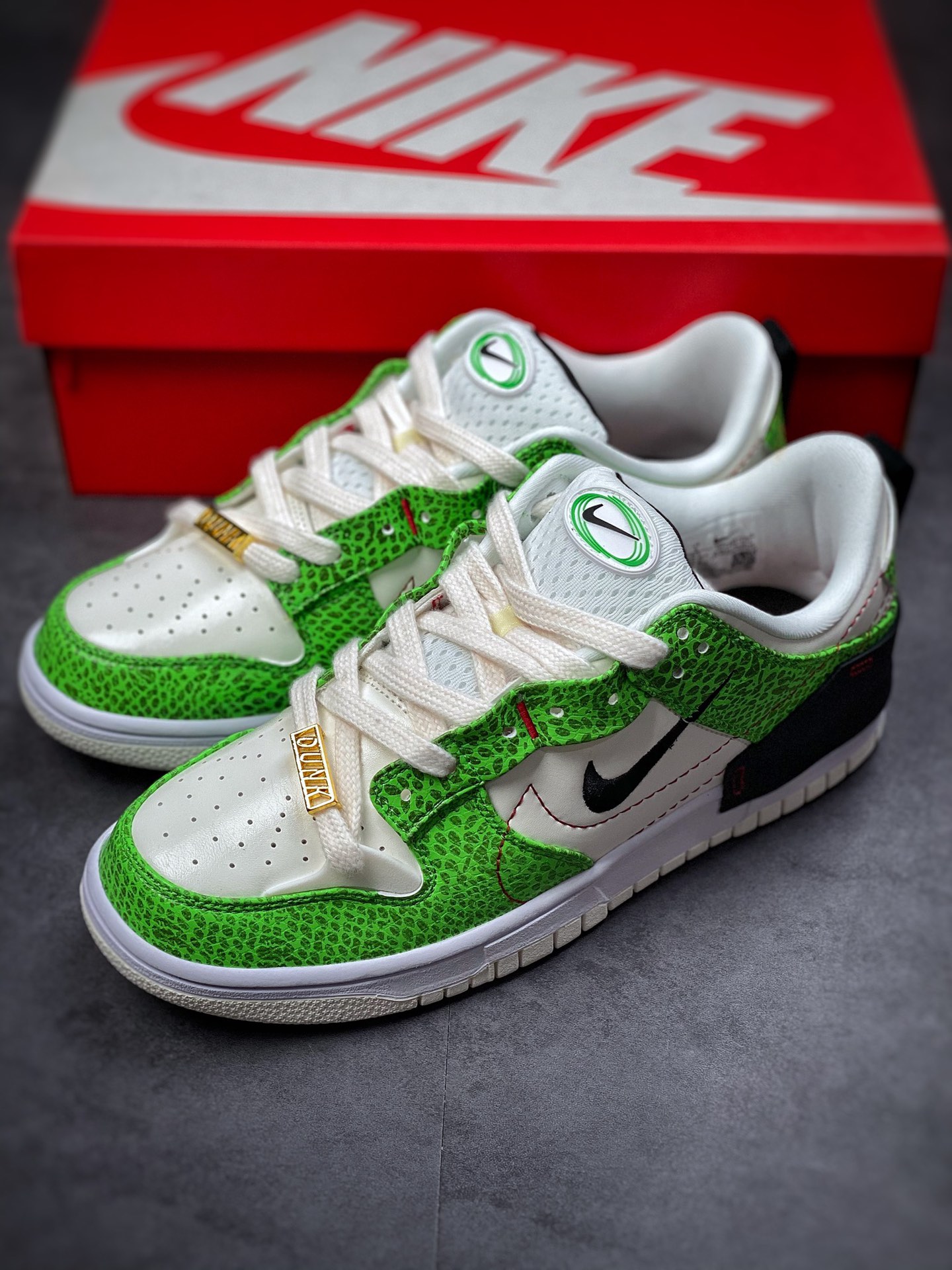 260 Nike Dunk Low Disrupt 2 板鞋 小型Nike Swoosh缝线 纯原版本 DV1491-101