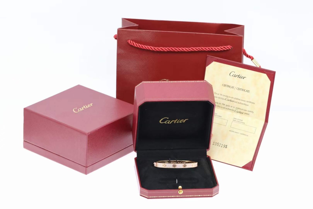 Cartier Cartier/卡地亚 款宽版满天星手镯 银色